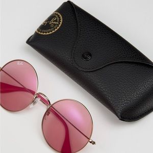 Ray Ban Ja-Jo Oversized Pink Sunglasses